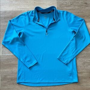 Nike Dri-FIT Blue Running Quarter Zip
